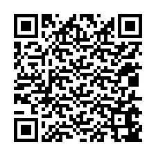 QR-koodi puhelinnumerolle +12015647150