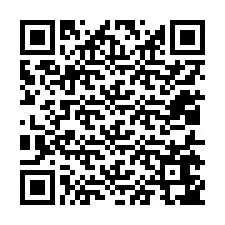 QR-koodi puhelinnumerolle +12015647907