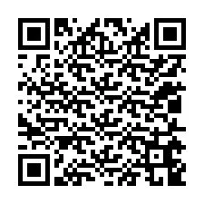 QR-koodi puhelinnumerolle +12015649024