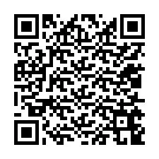 QR-koodi puhelinnumerolle +12015649496