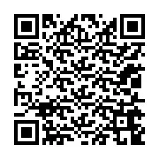 QR-koodi puhelinnumerolle +12015649835