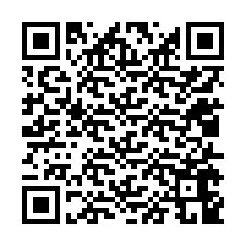 QR код за телефонен номер +12015649962