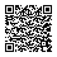 Codice QR per il numero di telefono +12015658238