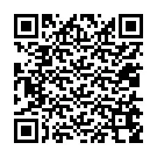 QR-koodi puhelinnumerolle +12015658243