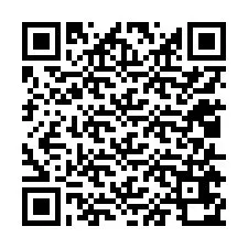 Código QR para número de teléfono +12015670272