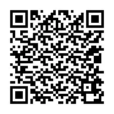 QR-код для номера телефона +12015670274