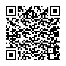 QR-code voor telefoonnummer +12015670276