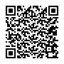 QR kód a telefonszámhoz +12015670277