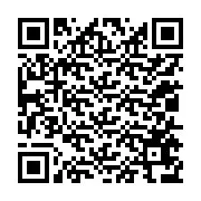 Código QR para número de teléfono +12015676774