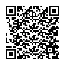 QR код за телефонен номер +12015676776