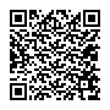 Código QR para número de teléfono +12015676777