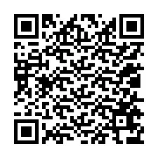 Código QR para número de teléfono +12015676778