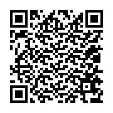 QR-код для номера телефона +12015676779