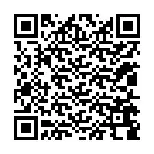 QR-koodi puhelinnumerolle +12015688931