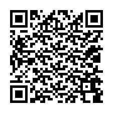 QR-koodi puhelinnumerolle +12015688939