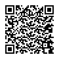 Kode QR untuk nomor Telepon +12015688943