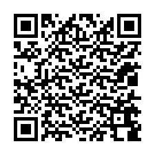 QR код за телефонен номер +12015688945