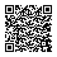 QR-koodi puhelinnumerolle +12015689986