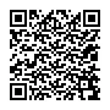 QR-koodi puhelinnumerolle +12015696685