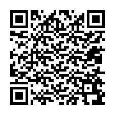 QR-koodi puhelinnumerolle +12015696687