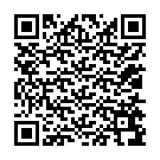 Código QR para número de teléfono +12015696689