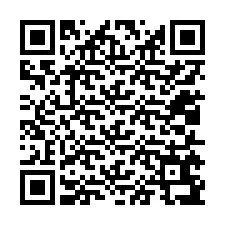 QR код за телефонен номер +12015697433