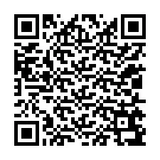 QR код за телефонен номер +12015697434