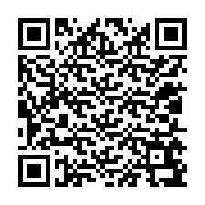 QR-koodi puhelinnumerolle +12015697438