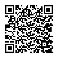 QR код за телефонен номер +12015707662