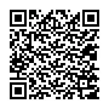 QR-koodi puhelinnumerolle +12015707663