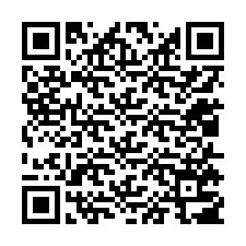 QR-koodi puhelinnumerolle +12015707666