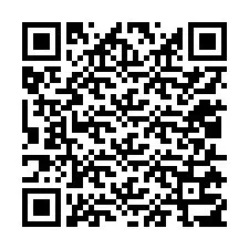 Código QR para número de teléfono +12015717076