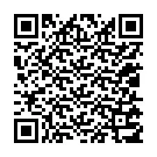 QR код за телефонен номер +12015717078