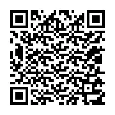 Código QR para número de teléfono +12015717079