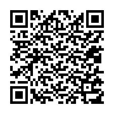 QR-koodi puhelinnumerolle +12015717153