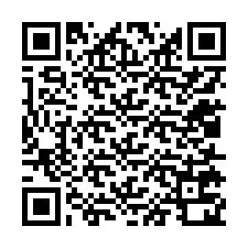 Código QR para número de teléfono +12015720896