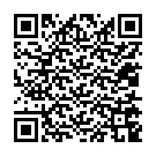 Código QR para número de teléfono +12015749883