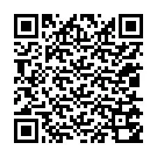 QR Code pour le numéro de téléphone +12015750094