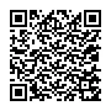 QR kód a telefonszámhoz +12015751308