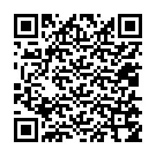 QR kód a telefonszámhoz +12015754253