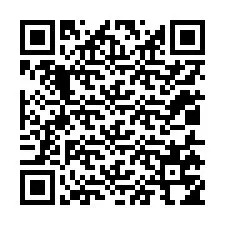 QR-koodi puhelinnumerolle +12015754501