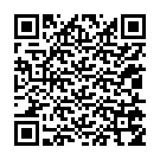 QR-код для номера телефона +12015754820