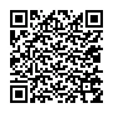 QR kód a telefonszámhoz +12015754916