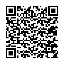 QR kód a telefonszámhoz +12015754917