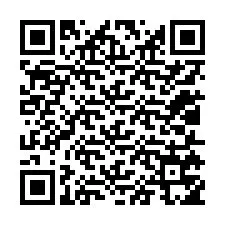 QR-код для номера телефона +12015755439