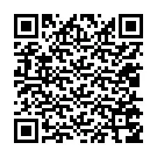 QR Code สำหรับหมายเลขโทรศัพท์ +12015756966