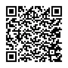 QR Code สำหรับหมายเลขโทรศัพท์ +12015757756