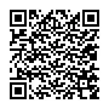 QR-koodi puhelinnumerolle +12015758516