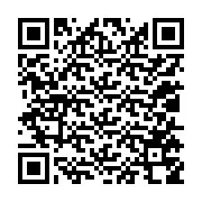 Codice QR per il numero di telefono +12015758778