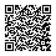 QR код за телефонен номер +12015759975